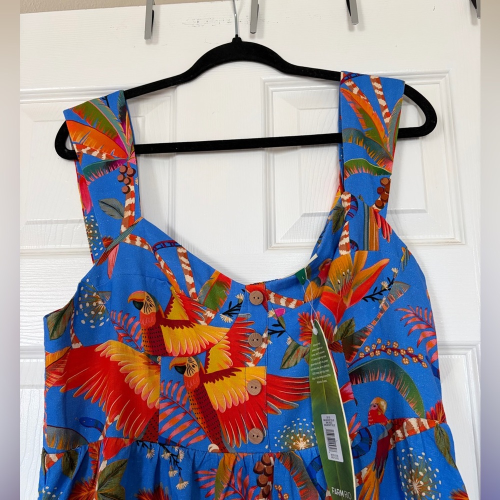NWT Farm Rio Mini Macaw Party Dress. SZ L 
PLEASE READ Description!!! - Picture 5 of 15